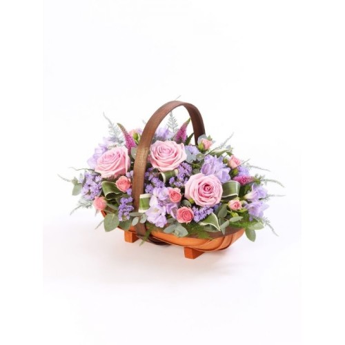 Mixed Basket Pink and Lilac (Standard)